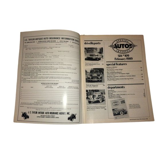 Vintage Special Interest AUTOS 1920-70 Collector Cars Magazine Book - Picture 4 of 10